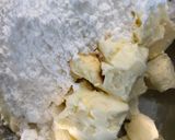 Hình bước làm 1 của món Bánh lưỡi mèo
