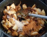 A picture of step 2 of Masala Idli.