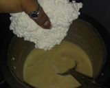A picture of step 6 of Kesar-Elaichi Kalakand.