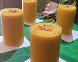 A picture of step 3 of Mango Milk Shake.