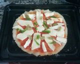 Foto del paso 4 de la receta: Pizza🍕de harina de arroz, sin gluten y sin levadura