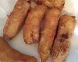 Nutellával töltött rántott banán recept fázis 6 fotója