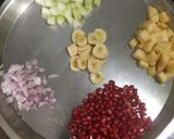 A picture of step 1 of Nachos Chaat.
