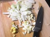 Zöldséges chana dhal (csicseriborsó) egyveleg