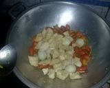 Foto langkah ke 6 dari resep Tumis kulit melinjo telur puyuh.