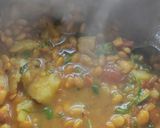 A picture of step 7 of Soya Bean Curry.