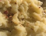 A picture of step 4 of Spicy mash - vegan.