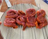 A picture of step 2 of Rolled Flank Steak Kebabs.