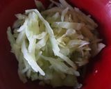 Gambar langkah 2 resipi Sambal Jeruk Kubis.