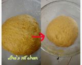 Foto langkah ke 3 dari resep Pumpkin donut (donat labu kuning).