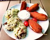 Jalapeno poppers (sajtkrémmel töltött jalapeno, rántva) recept fázis 6 fotója
