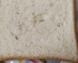 A picture of step 1 of Chilli cheese toast.
