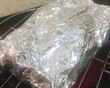 Hình bước làm 5 của món Nấm Đậu Hủ Non Nướng Giấy Bạc