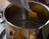 A picture of step 12 of Raspberry Chocolate Mousse Cake.