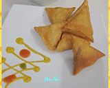 A picture of step 9 of Mince samosas With Tea! (Keemay ke samosay).