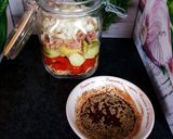 Une image de l'étape 4 de Salade 🥗 en bocal 😋🤤.