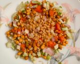 स्प्राउट्स गेहूं का सलाद (Sprouts gehu ka salad recipe in hindi) रेसिपी चरण 1 फोटो