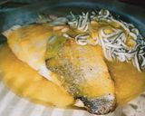 Foto del paso 3 de la receta: Dorada en salsa de cítricos Aroha 🍊🍋, con surimi