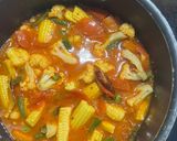 A picture of step 5 of Mix Vegetable Curry 🍛.