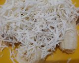 Foto langkah ke 1 dari resep Bolu pisang keju susu kukus tanpa mixer.