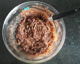 A picture of step 7 of Bottle gourd chocolate brownie.