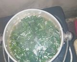 Foto langkah ke 1 dari resep Daun singkong mix udang kering 🍤.