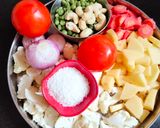 A picture of step 1 of Vegetable kurma Restaurant style.