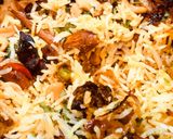 હૈદરાબાદી વેજીટેબલ દમ બિરીયાની (Hyderabadi Vegetable Dum Biryani recipe in Gujarati) રેસીપી સ્ટેપ13ફોટો