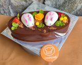 Foto langkah ke 5 dari resep Pudding Cokelat Ulang Tahun.