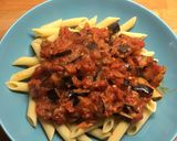A picture of step 10 of Tomato and Aubergine Pasta Sauce.