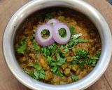 A picture of step 4 of Hara Chana (Choliya) Masala (Fresh Green Chickpea Curry) !!.