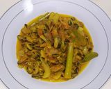 Foto langkah ke 6 dari resep Kerang Ijo Kupas Kuah Kuning.