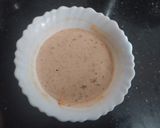 A picture of step 4 of Caribbean dip.