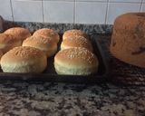 Foto del paso 9 de la receta: Pan de hamburguesa de papa