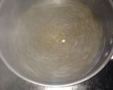A picture of step 1 of Egg Drop Soup.