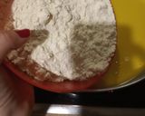 Φωτογραφία βήματος 2 της συνταγής Μπισκοτάκια γιορτινά με σταγόνες κουβερτούρας,αμύγδαλο και μέλι