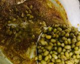 A picture of step 2 of Moong Bean Chaat Salad.