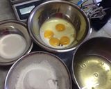 Hình bước làm 1 của món Bông lan GA TÔ Hồng Công