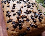 A picture of step 9 of Chocolate Chip Coffee loaf cake (Eggless).
