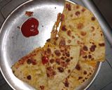 A picture of step 3 of Mooli Ka Paratha.