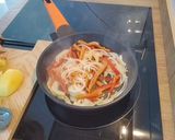Foto del paso 3 de la receta: Solomillo, con patatas en salsa romesco