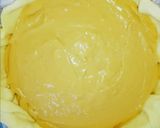 A picture of step 3 of Salted Caramel Flan 🤤.