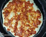 Foto del paso 8 de la receta: Pizza explosiva, pizza de muzzarella y pizza con salsa de morrón