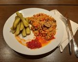 Pas rețetă Orez basmati cu sos de usturoi 1 fotografie