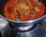 A picture of step 3 of Seekh kabab masala.