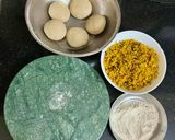 A picture of step 2 of Soya Masala Paratha 🫓 (Protein pack tiffin).