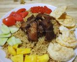 Foto langkah ke 6 dari resep Nasi Kebuli Kambing (Magic com).