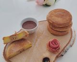 Une image de l'étape 5 de Pancakes à la pomme.