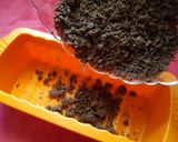A picture of step 3 of Sugarfree coffee cheesecake no bake.
