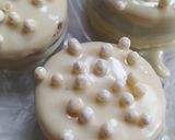 Foto del paso 3 de la receta: Alfajorcitos Con Relleno de Dulce De Leche Y Chocolate